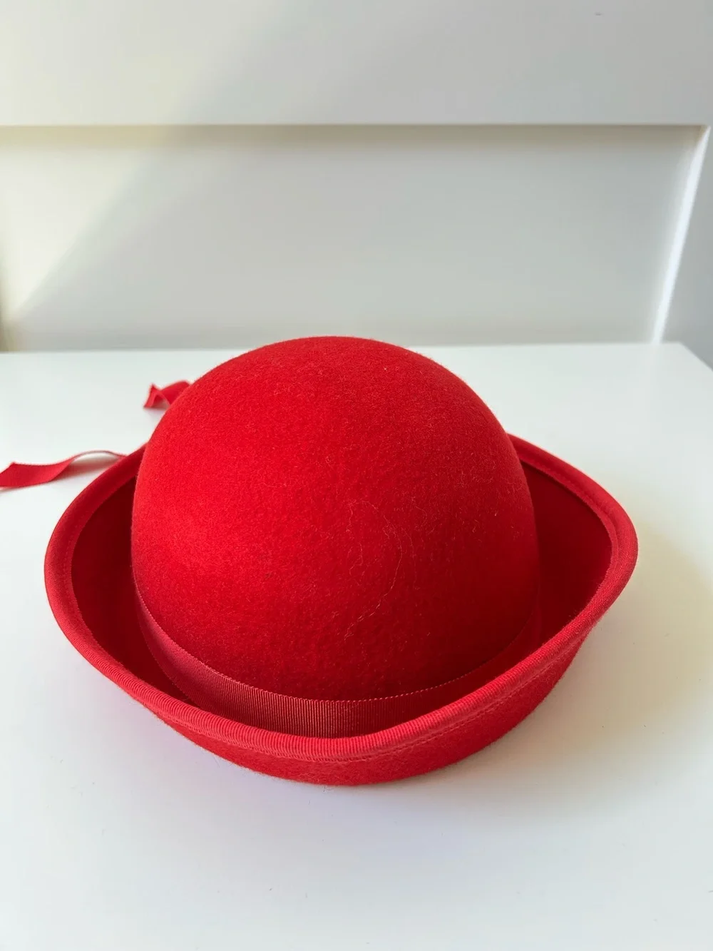 Red Wool Child's Hat